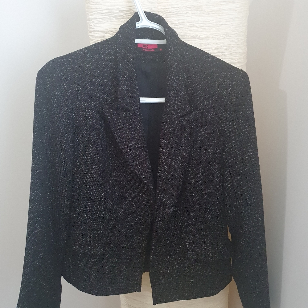 Black gorgeous jacket by AMC. Size M